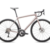 2025 Specialized aethos pro udi2 bike gloss champagne / smoke 49 - Bicycle Warehouse