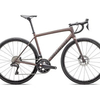 2025 Specialized aethos pro udi2 bike satin carbon / red pearl / black 49 - Bicycle Warehouse