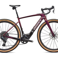 Specialized 2026 Creo Sl S-Works Carbon Bike Gloss Bordeaux Metallic/Fade/Pearl Dry Impasto/Silver Dust 58 - Bicycle Warehouse