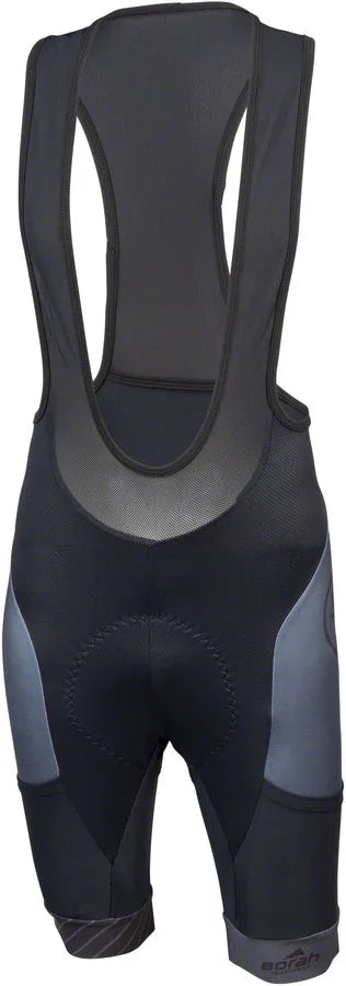 Waypoint Mens Cargo Bib Shorts - Black Large - Bicycle Warehouse