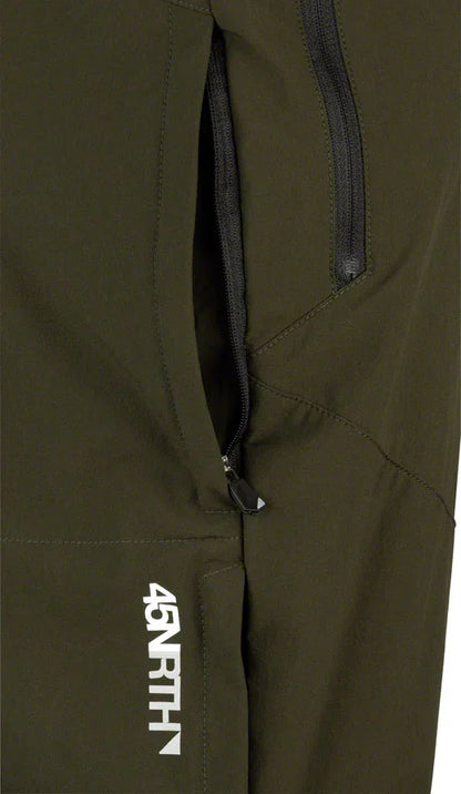 45NRTH 2024 Naughtvind Pants - Mens Polar Pine Small - Bicycle Warehouse