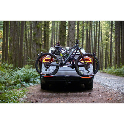 Kuat Piston Pro X Hitch Bike Rack - 2-Bike, 1.25" Receiver, LED Lights with 4-Pin Plug, Kashima Coat - Auto Racks - Bicycle Warehouse