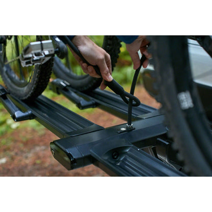 Kuat Piston Pro X Hitch Bike Rack - 2-Bike, 1.25" Receiver, LED Lights with 4-Pin Plug, Kashima Coat - Auto Racks - Bicycle Warehouse