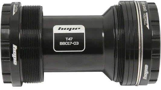 T47 Bottom Bracket Bottom Bracket - 68/73mm For 30mm Spindle Stainless BLK - Bicycle Warehouse