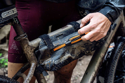 Bike Packing Toptube Frame Pack - 3L Black - Bicycle Warehouse