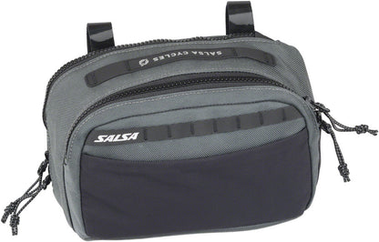 EXP-R Series Fireweed Handlebar Bag - Gray - Bicycle Warehouse