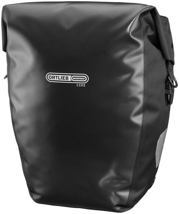 Back Roller Core Rear Pannier - 20L Each Black - Bicycle Warehouse