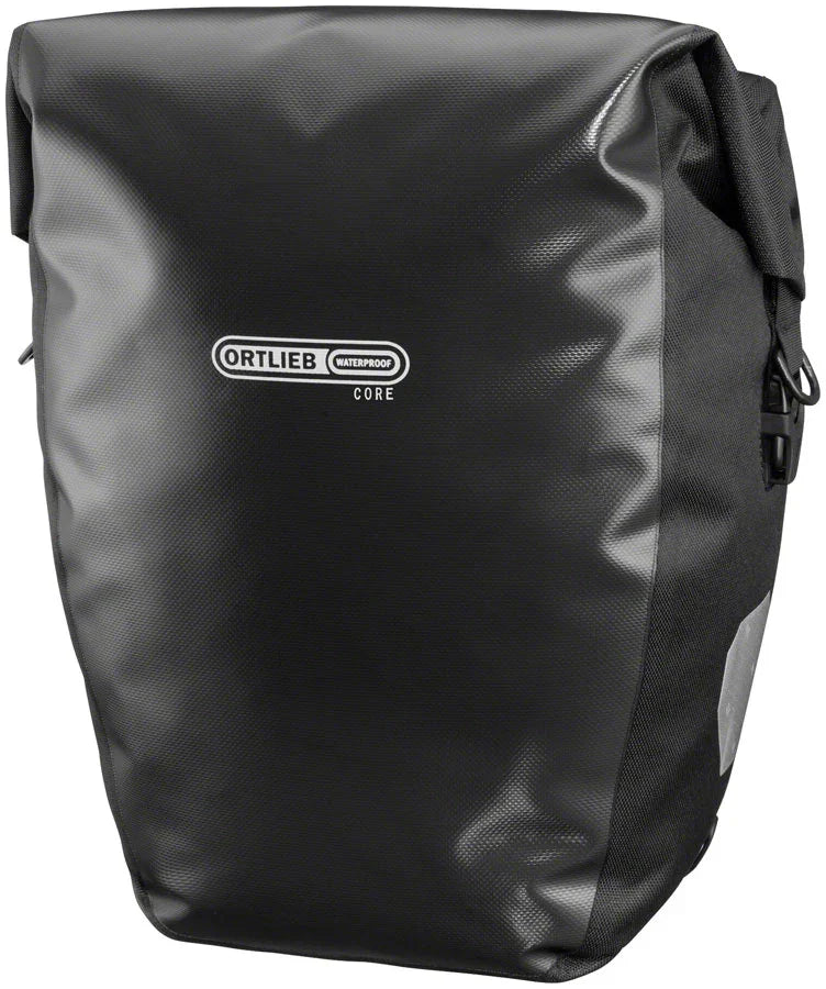 Back Roller Core Rear Pannier - 20L Each Black - Bicycle Warehouse