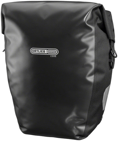 Back Roller Core Rear Pannier - 20L Each Black - Bicycle Warehouse