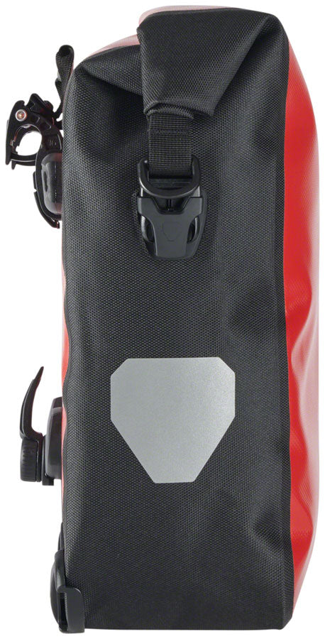 Sport Roller Core Pannier - 14.5L Each Red/Black - Bicycle Warehouse