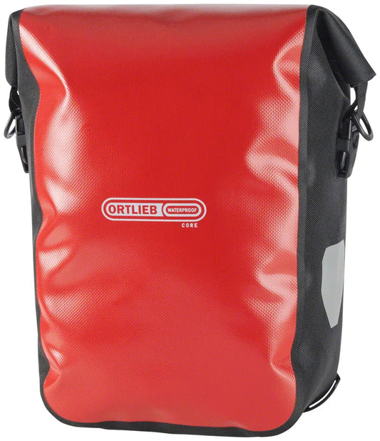 Sport Roller Core Pannier - 14.5L Each Red/Black - Bicycle Warehouse