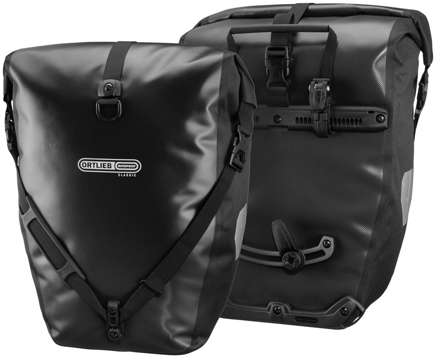 Back Roller Pannier - 40L Pair Black - Bicycle Warehouse