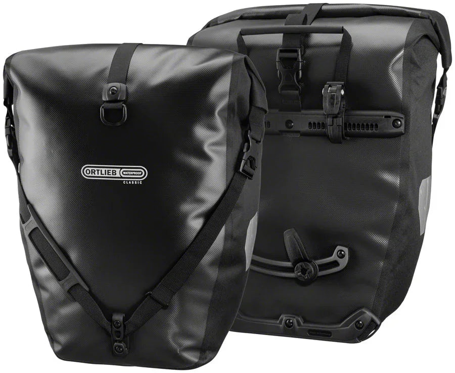 Back Roller Pannier - 40L Pair Black - Bicycle Warehouse