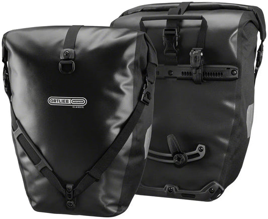 Back Roller Pannier - 40L Pair Black - Bicycle Warehouse