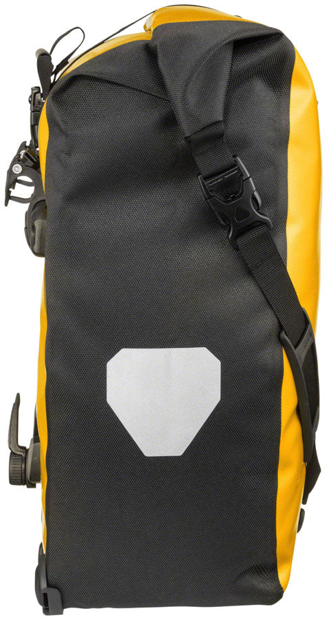 Back Roller Pannier - 40L Pair Sunyellow/Black - Bicycle Warehouse