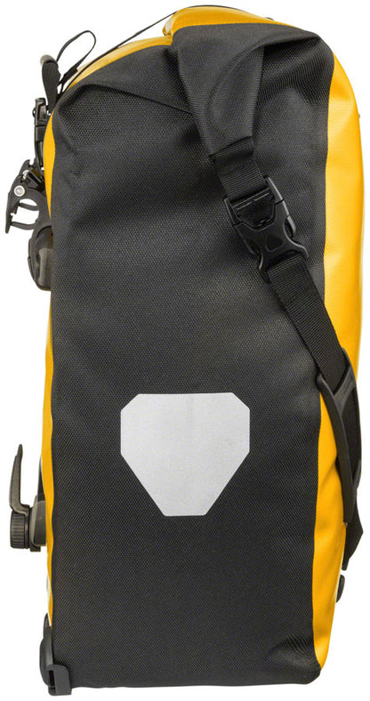 Back Roller Pannier - 40L Pair Sunyellow/Black - Bicycle Warehouse