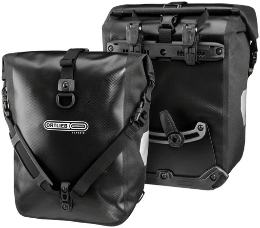 Sport-Roller Classic Pannier - 25L Pair Black - Bicycle Warehouse