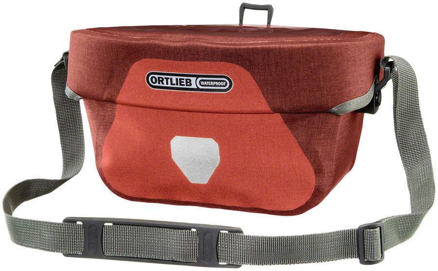 Ultimate Six Plus Handlebar Bag - Red 5L - Bicycle Warehouse