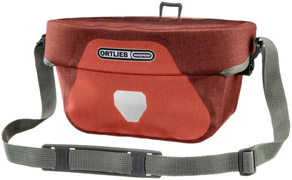 Ultimate Six Plus Handlebar Bag - Red 5L - Bicycle Warehouse