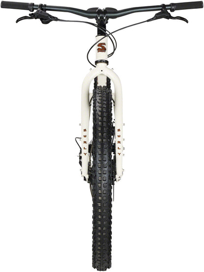 Karate Monkey Bike - 27.5" Steel Snow Mold White Small - Bicycle Warehouse