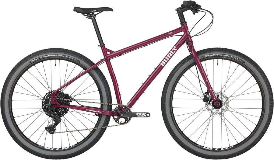 Ogre Bike - 29" Steel Fermented Plum Small - Bicycle Warehouse