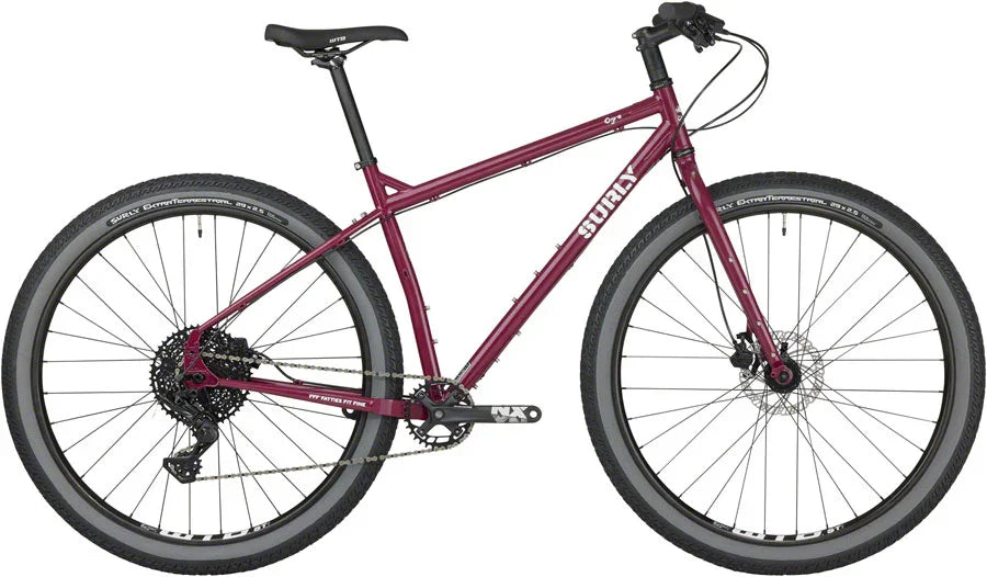 Ogre Bike - 29" Steel Fermented Plum Small - Bicycle Warehouse