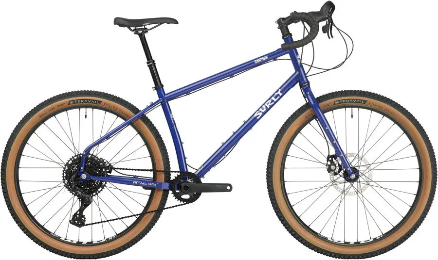 Grappler Bike - 27.5 Steel Subterranean Homesick Blue Medium - Bicycle Warehouse