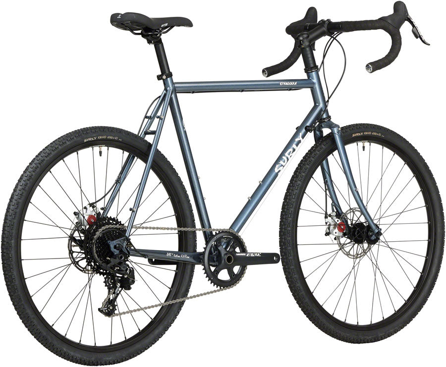 Straggler Bike - 650b Steel Cold Steel Blue 46cm - Bicycle Warehouse