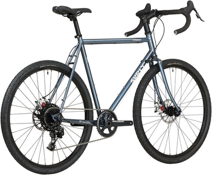 Straggler Bike - 650b Steel Cold Steel Blue 46cm - Bicycle Warehouse
