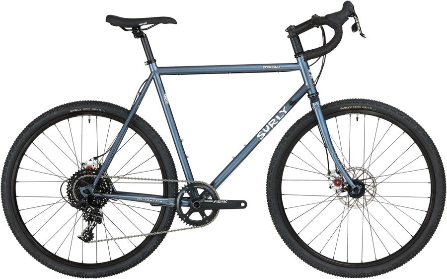 Straggler Bike - 650b Steel Cold Steel Blue 46cm - Bicycle Warehouse