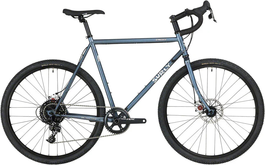 Straggler Bike - 650b Steel Cold Steel Blue 46cm - Bicycle Warehouse