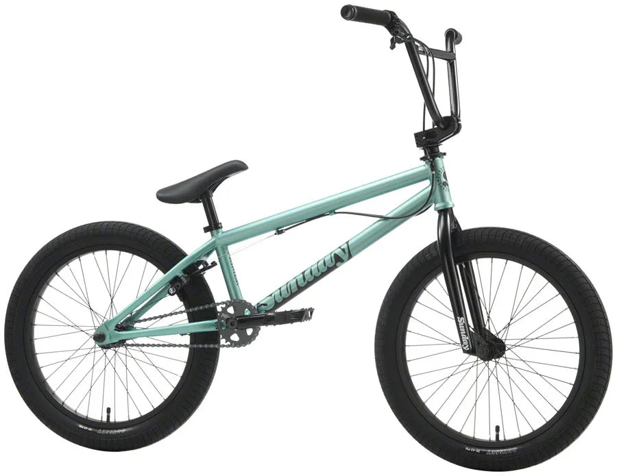 Sunday Primer BMX Bike - 20.5" TT Matte Ice Green - Bicycle Warehouse