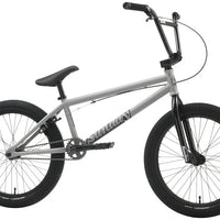 Sunday Primer BMX Bike - 20.75" TT Matte Battlship Gray - Bicycle Warehouse