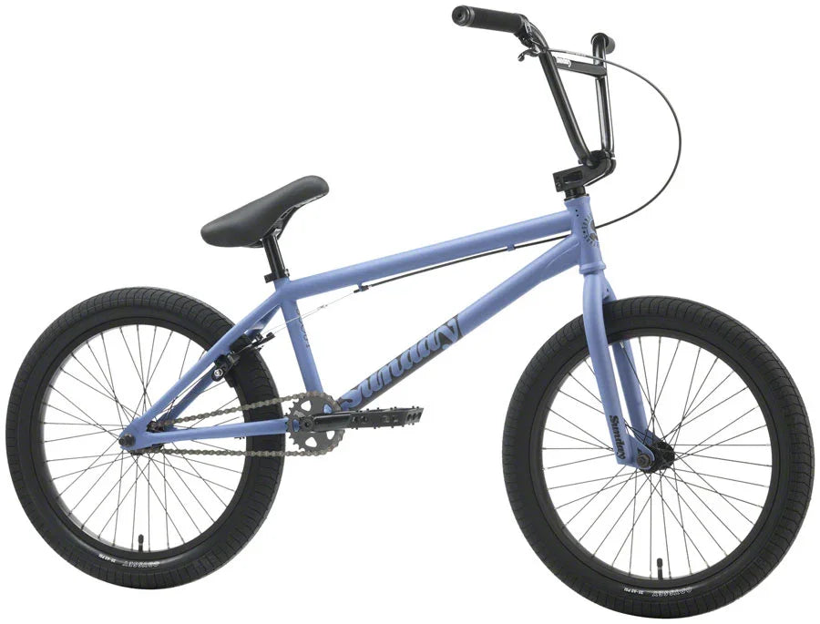 Sunday Scout BMX Bike - 21" TT Matte Blue Lavendar - Bicycle Warehouse