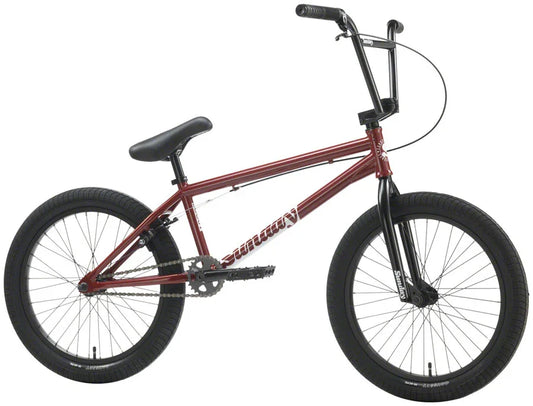 Sunday Scout BMX Bike - 21" TT Gloss Maroon - Bicycle Warehouse
