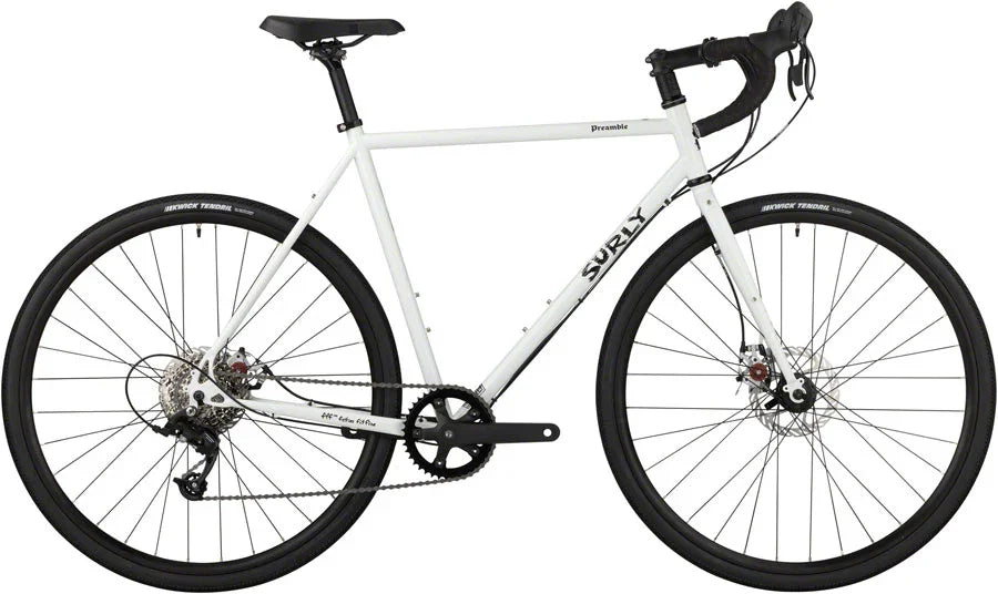 Preamble Drop Bar Bike - 650b Thorfrost White X-Small - Bicycle Warehouse