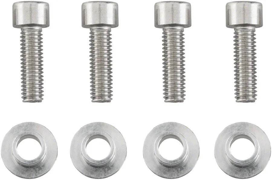 Big Dummy Mushroom Nut: 4-pack with Hardware - Bicycle Warehouse