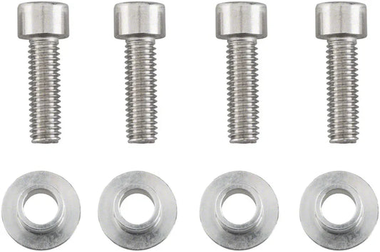 Big Dummy Mushroom Nut: 4-pack with Hardware - Bicycle Warehouse