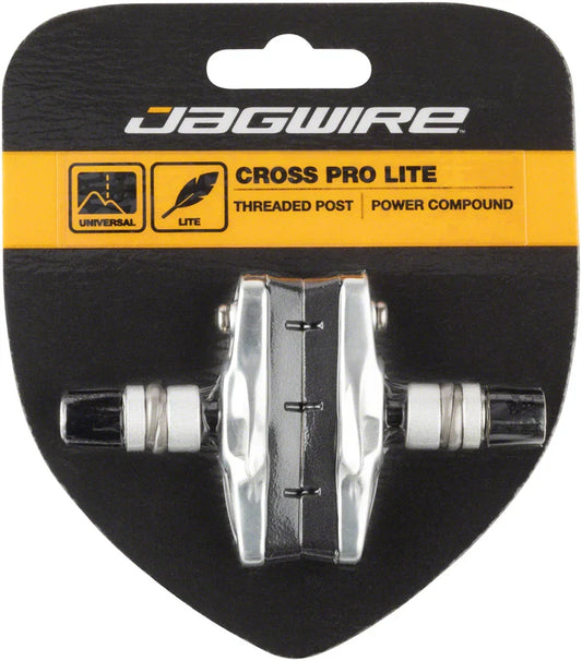 Cross Pro Brake Pads Threaded Post Silver - Bicycle Warehouse