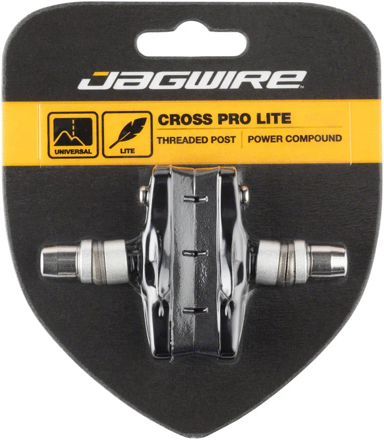 Cross Pro Brake Pads Threaded Post Black - Bicycle Warehouse