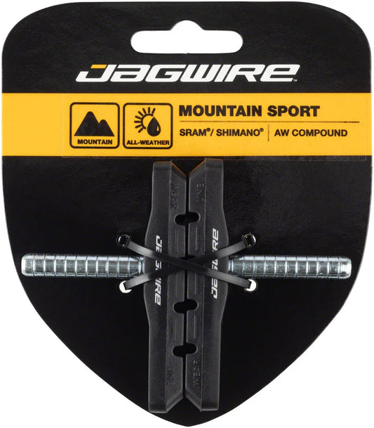 Mountain Sport Brake Pads Smooth Post Black - Bicycle Warehouse