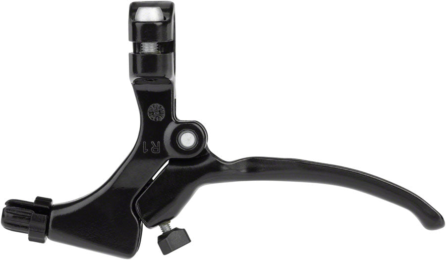 FS-349 Brake Lever - Right Long Pull Tool-free Reach Adjust Aluminum BLK - Bicycle Warehouse
