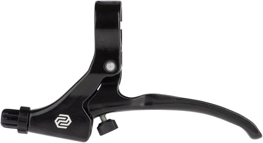 FS-349 Brake Lever - Left Long Pull Tool-free Reach Adjust Aluminum BLK - Bicycle Warehouse