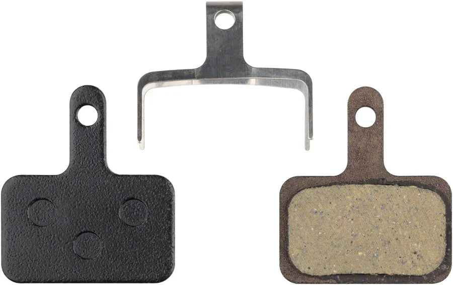 PD099S Disc Brake Pad - Semi-Metallic Steel Backed Fits Solve F1 Decode R / Shimano Deore M515 M475 M395 - Bicycle Warehouse