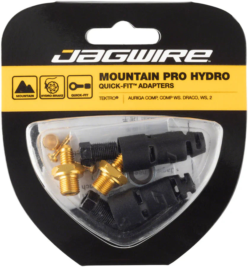 Pro Disc Brake Hydraulic Hose Quick-Fit Adaptor Tektro Auriga Comp Auriga Comp WS Draco Gemini - Bicycle Warehouse