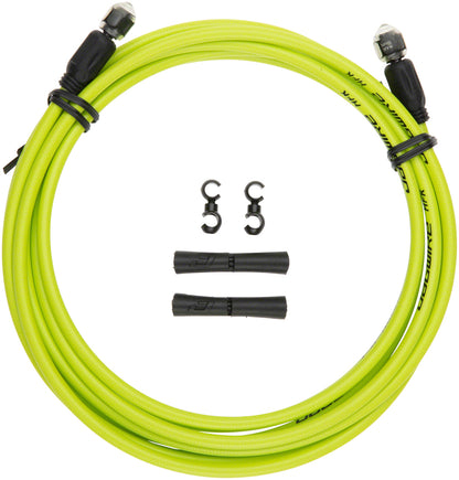 Pro Hydraulic Disc Brake Hose Kit 3000mm Organic Green - Bicycle Warehouse