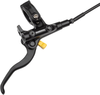 Shimano Deore BL-M4100/BR-MT410 Disc Brake Lever - Rear Hydraulic Resin Pads Gray - Bicycle Warehouse