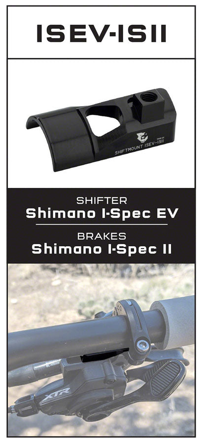 ShiftMount I-Spec-EV Shifter to I-Spec-II Brake - Bicycle Warehouse