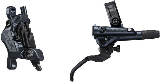 Shimano SLX BL-M7100/BR-M7120 Disc Brake Lever - Rear Hydraulic Post Mount 4-Piston BLK - Bicycle Warehouse