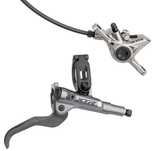 XTR BL-M9100/BR-M9100 Disc Brake Lever - Rear Hydraulic Post Mount Gray - Bicycle Warehouse
